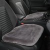 OGLAND Fluffy Genuine Australia Sheepskin Car Seat Cover for Auto