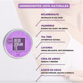 KOKOS | Kit desodorante de Tea Tree y jabón Detox | Controla el mal olor intensamente | Equilibra el pH y limpia a profundidad | Desodorante mujer | Jabón de baño | Tea Tree 60 g + Jabon detox 55 g