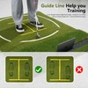 GLUTIA Golf Mats Practice Outdoor, 6x4ft 26mm Golf Hitting Mat