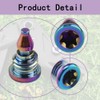 Homefantasy 2 Pcs Bicycle Brake Lever Bleed Screw for Magura