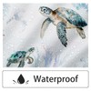 APROPHIC Shower Curtain Blue Summer Ocean 180 x 180 cm,