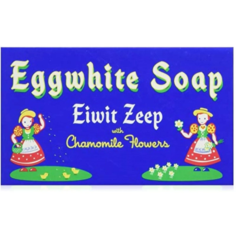 na Eiwit Zeep Eggwhite Facial Soap With Chamomile Flowers And