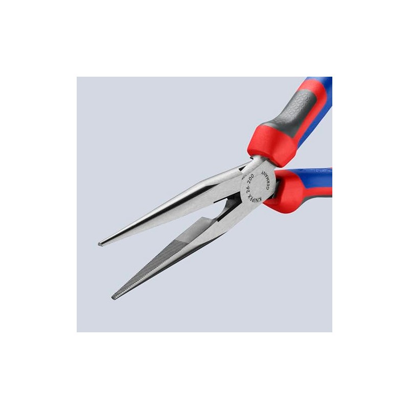 Knipex Pinza Punta Larga con Corte 8 con Mango Ergonómico,