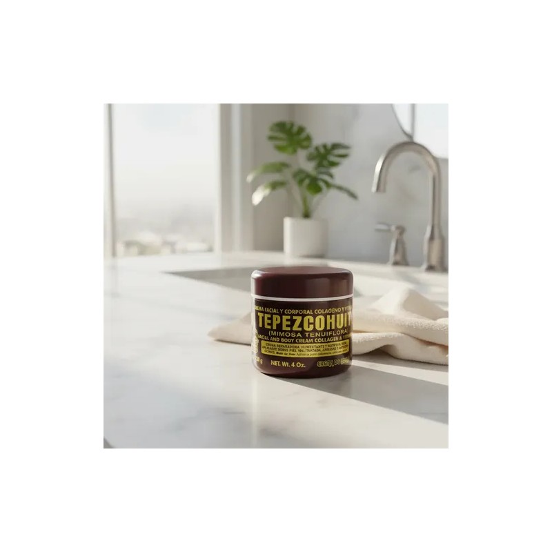 Crema Facial Y Corporal De Tepezcohuite 120 G