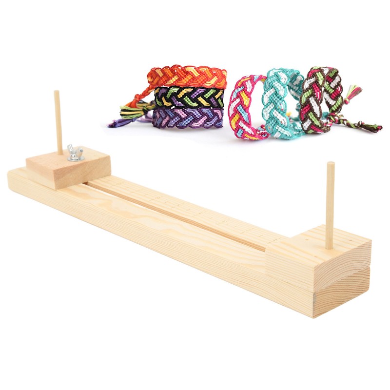 Wood Jig Bracelet Maker Adjustable Length Paracord Jig Bracelet Maker