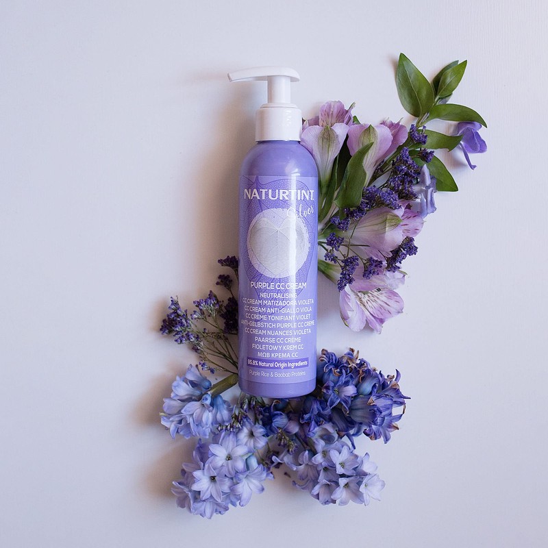 Naturtint. No Rinse Violet Mattifying CC Cream | Eliminates Unwanted