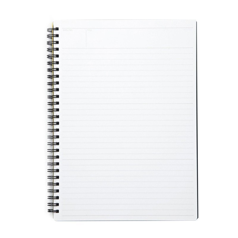 Maruman N195A Mnemosyne Notebook, 0.3 inch (7 mm) Ruled A5