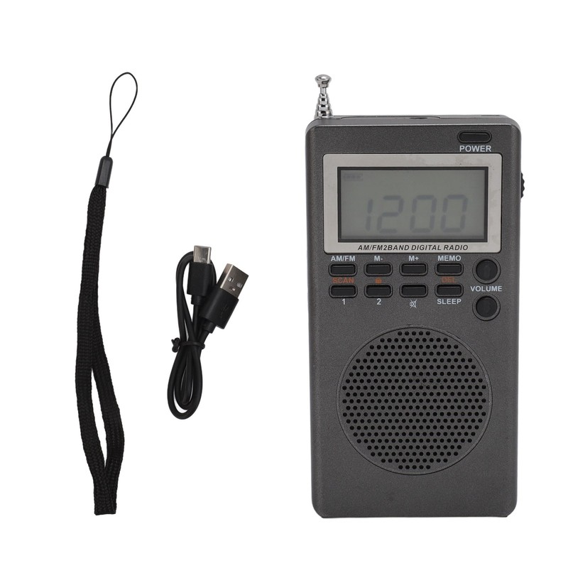 Portable AM FM Digital Radio Highly Sensitive Stable Low Power
