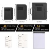 Kosibate Tactical Notebook Padfolio Ring Binder with 80 Sheets, Tactical