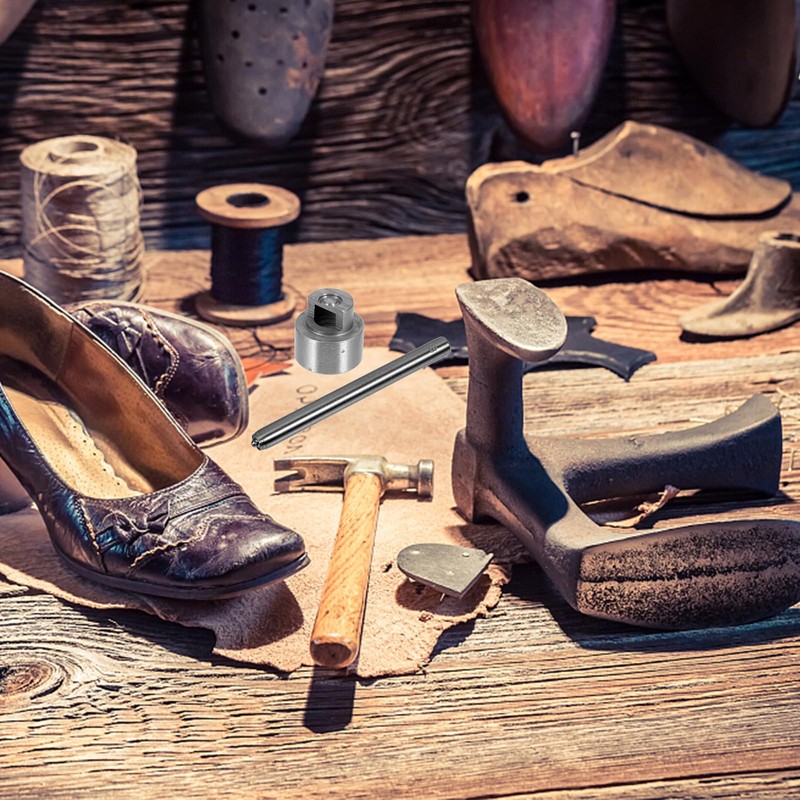 CALLARON Boot Lace Hooks Shoe Hole Puncher Tool Set Brass