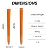MAZEL Golf Grips Non-Slip All Weather Performance Comfort Rubber Grips