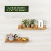 Mukuko Kitchen Tin Sign, Life is Short Lick The Bowl,