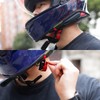 OICCTBF Red Helmet Quick Release Buckle,Stainless Steel Helmets Replacement Kit