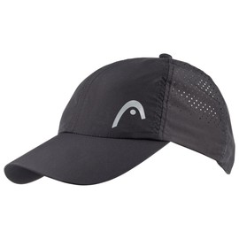 HEAD Unisex-Youth Kids Pro Player Cap, schwarz, One Size
