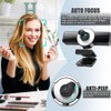 4K HD Webcam with Microphone Autofocus 1080P HD Webcam USB