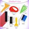 8Pcs Vinyl Wrap Tools, Wallpaper Smoother Kit with 5 Multi-Function
