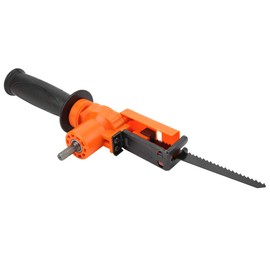 Reciprocating Saw Adapter, Non-Slip Handle, Simple, Wood Cutting, Metal Pipe Cutting, PVC Steel Connection, High Durability, Easy Connection, for Electric Drill Speed 800-1500 Rpm
