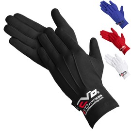 EVO Winter Thermal Inner Gloves Golf Skiing Cycling Motorbike walking Baselayer (Black, Large)