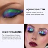 ZUK Liquid Multichrome Eyeshadow Stick, Multi-Dimensional Glitter Eye Looks, High