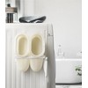 Yamazaki Industries 3625 Magnetic Bath Boot Storage, Bath Boot Holder,