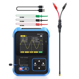 Handheld Portable Digital Oscilloscope Transistor Checker Tester Inductance Capacitance Resistance Meter Standard Configuration