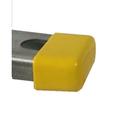 (Customize Quantity) Plastic Safety End Caps for Unistrut Channel 1-5/8" X 13/16" inch Yellow