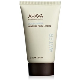 AHAVA Dead Sea Water Mineral Body Lotion - Daily Moisturizing & Hydrating Body Lotion with Osmoter, Exclusive blend of Dead Sea Minerals & Nourishing Botanical Extracts, Original, 1.35 fl.oz