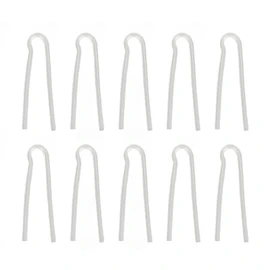 10pcs Sound Amplifier Tubes Increase Volume Universal Sound Aids Replacement Tube 3.1x2mm R Tube, Flat Mouth