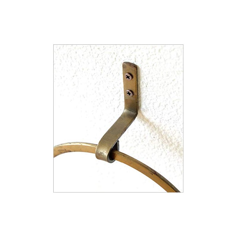 Towel Ring, Iron, Antique Towel Hanger, Towel Rack, Stylish, Gold,