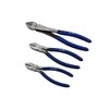 US Pro 3pc Diagonal Side Cutting Plier Set 6", 8",