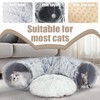 Shyllin Cat Tunnel Round Plush Cat Tunnel Round with Sleeping