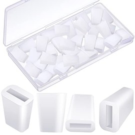 36 Pieces Rubber Feet for Sink Grid Replacement Sink Rack Rubber Feet White Rubber Wire Bumpers Sink Protectors for Home Kitchen Sink Rack