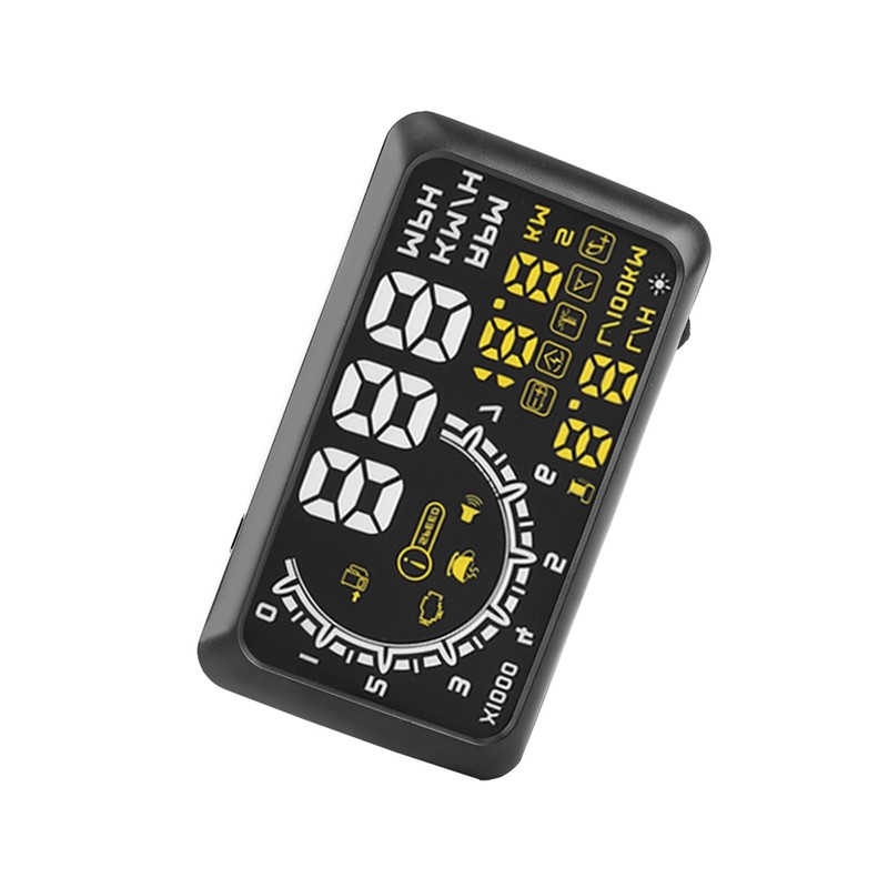 Head Up Display 5.5'' Screen Car HUD OBDII Interface Fuel