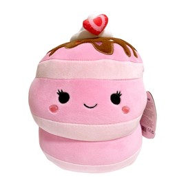 Squishmallows 2024 Valentine Squad 12" Plush Toy (12" Shelly The Strawberry Pancake)