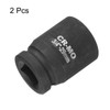 uxcell 2Pcs 3/4-Inch Drive 12 Point Impact Socket 29mm Metric