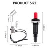 Tekiaviai 4 Pieces Propane Push-Type Piezo Igniter Kit with Threaded
