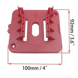 OZXNO 5 Pcs M18 Battery Holder Wall Mount Batteries Storage Battery Mounts Dock Holder for Work Van Shelf Toolbox