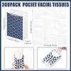 Therwen 100 Pack Pocket Tissues Travel Packs Bulk 1000 Sheet