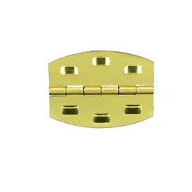 50 (25 Pair) 1-1/8" X 7/8" Medium Barbed Kerf Box Hinge
