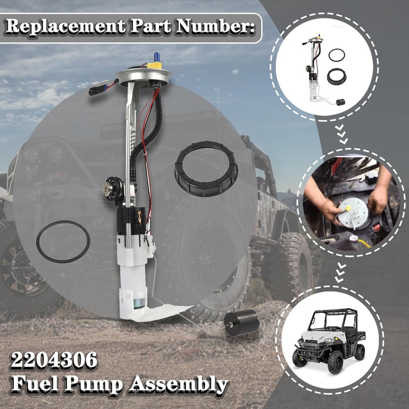GERMCENS 2204306 Fuel Pump Assembly Efficient Oil Supply High Durability