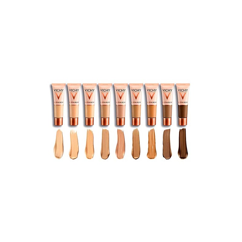 VICHY MINÉRALBLEND, base de maquillaje hidratante, tono 03 Gypsum, 30