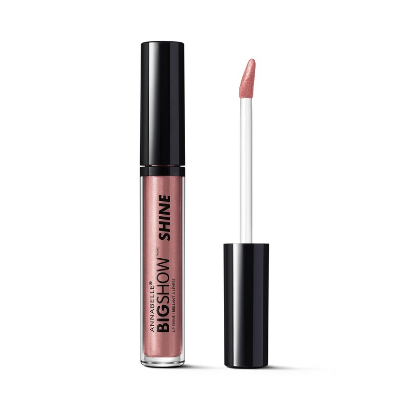 Annabelle Bigshow Lip Shine, Smirk, Vegan, Cruelty-Free, Paraben-Free, 3 mL
