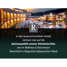 ZOLLNER Set of 8 Microfibre Tea Towels 80% Polyester 20% Polyamide 50 x 60 cm Assorted Colours