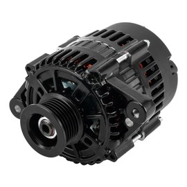 KAX Alternator Replacement Compatible with Mercruiser Model 350 Mag MPI, 5.0L Alpha Ski, MX 6.2L MP, 4.3L Alpha, 12V 70A S6-grade Pulley, 8461, 19020611, 19020612, 9-19111, 219290, 863077-1, 863077T
