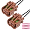 2PCS Front Fog Light Connector Harness fit for Jeep Wrangler