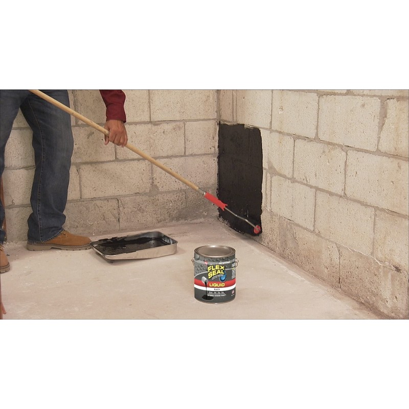 Flex Seal Liquid, Rubber Coating Sealant, Waterproof, Flexible, Breathable, and