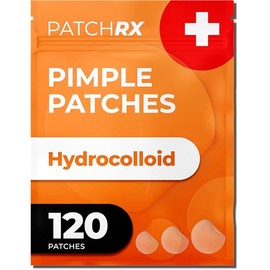 KEYCONCEPTS Parches para acné (120 unidades) con aceite de árbol de té, parches de espinillas hidrocoloides para la cara, parches de acné y puntos de 
