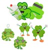 Fun Express St. Patrick's Day Silly Shamrock Character Craft Kit