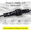 Brightech Ambience Pro Waterproof Extension Cable for Solar Outdoor String