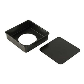 Liberty Corporation LD-528 Style Dolce Cake Mold, 7.1 inches (18 cm), Square, Removable Bottom, Silicone Treatment, Confectionery Supplies